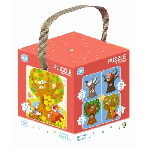 Puzzle 4w1 Pory roku 300125